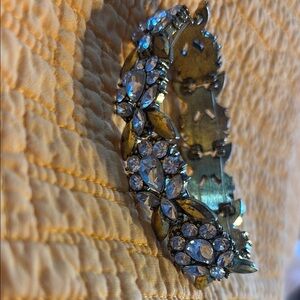 Gold and Silver Crystal Bracelet